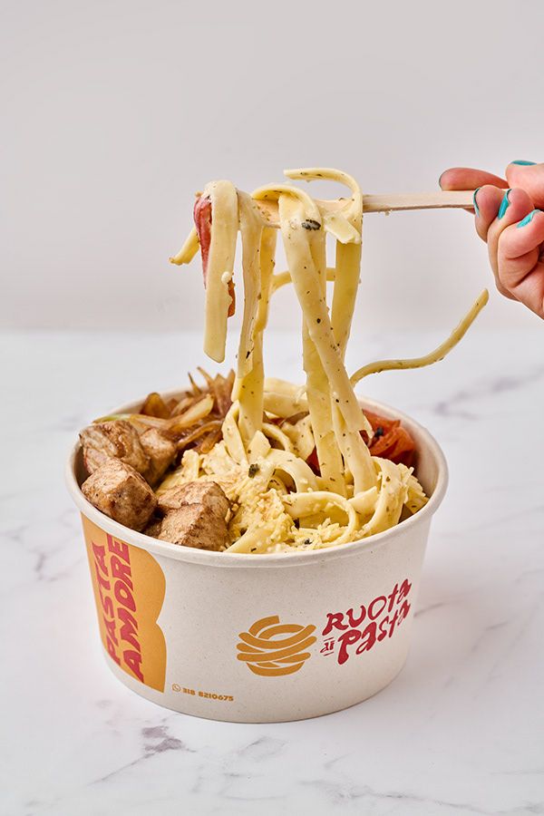 pastakraam El Patron – romige pasta op feesten